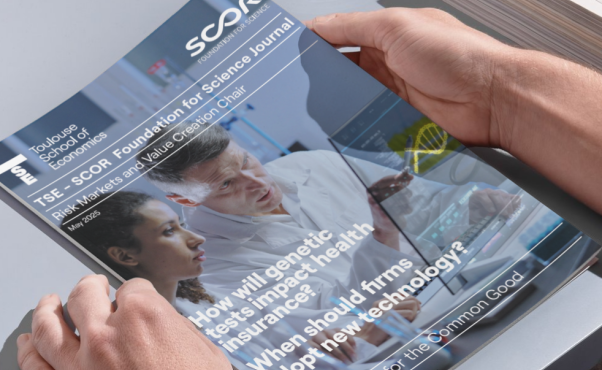 Mock-un d'un cahier de recherche SCOR-TSE