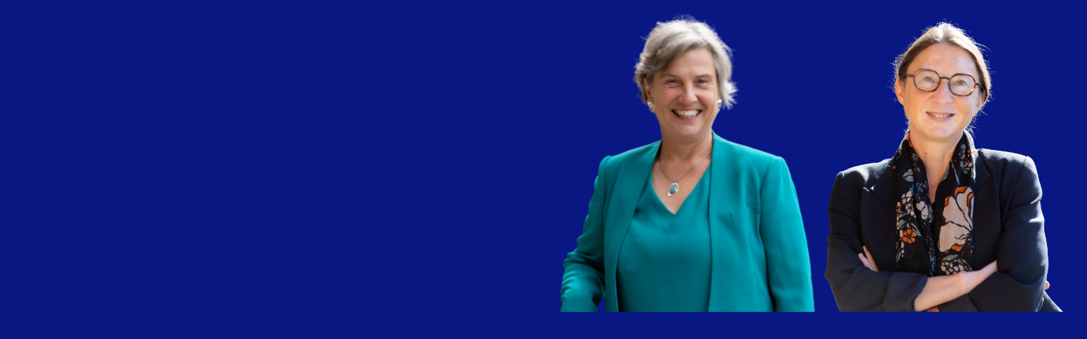 Victoria Barham and Karine Van Der Straeten