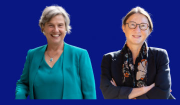 Victoria Barham and Karine Van Der Straeten